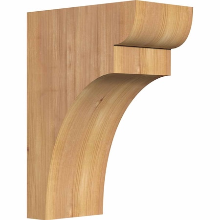 Yorktown Smooth Corbel, Western Red Cedar, 5 1/2W X 10D X 14H